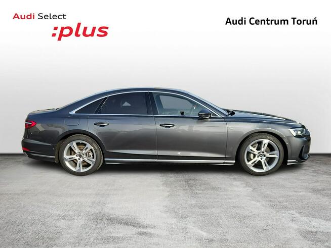 Audi A8 Sline_B&O_SkrętnaOś_ACC_Wentylacja_Masaż_Kamera360