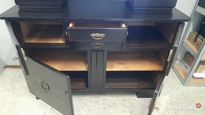 Kredens antyk lite drewno stan bdb