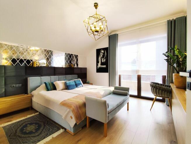 Nowoczesna willa 221m2, automatyka, na działce 15a