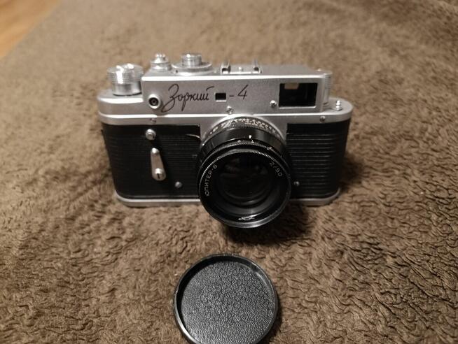 Analogowy dalmierzowy apar fototograficzny ZORKI 4 z 1969 ro