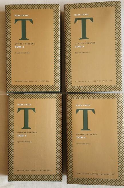 Mark Twain 4 tomy