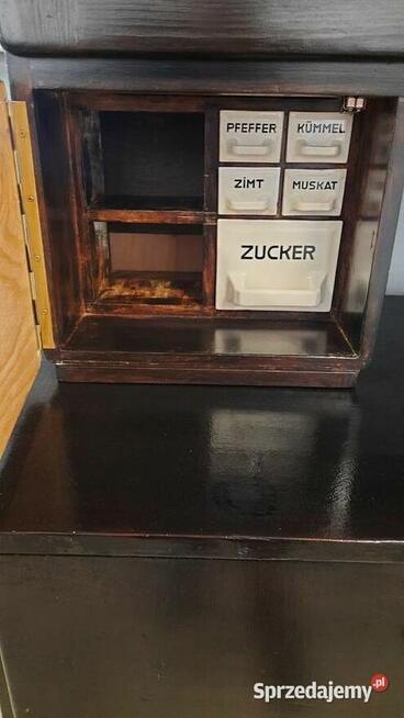 Kredens antyk lite drewno stan bdb