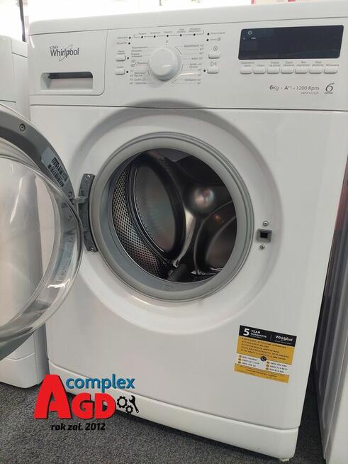 Pralka Whirlpool AWSP61212P 6-ty Zmysł SLIM ROK GWARANCJA
