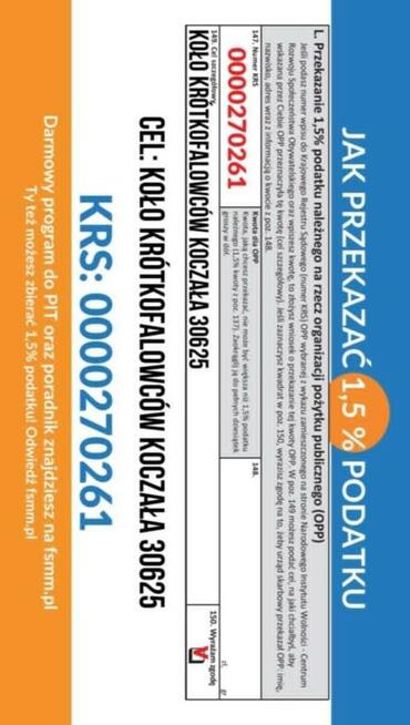 Pomoc przekaz 1.5% podatku