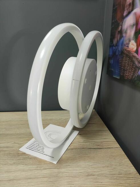 Lampa sufitowa LED Plafon biały Modern na sufit okrągła