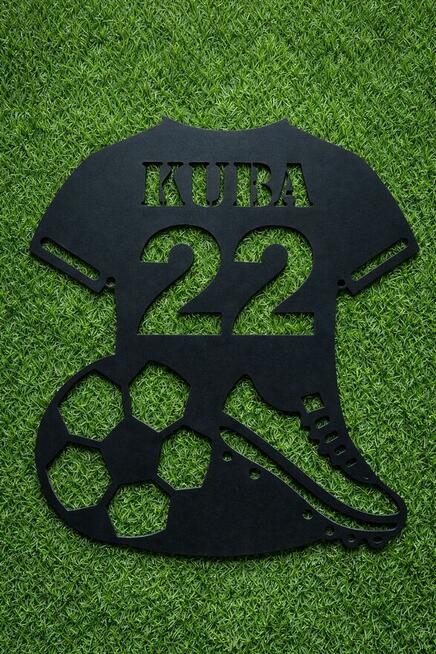 Dekoracja Ścienna Koszulka Piłkarska - Imienna