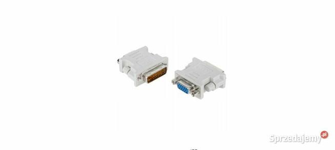 Adapter DVI - VGA przejściówka do monitora Adapter DVI - VGA