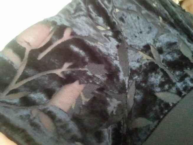 Sukienka długa czarna elastyczna M