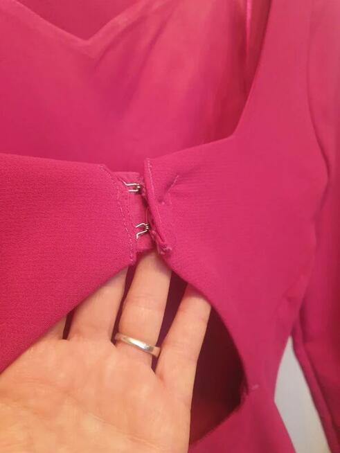 Sukienka fuksja Zara XS
