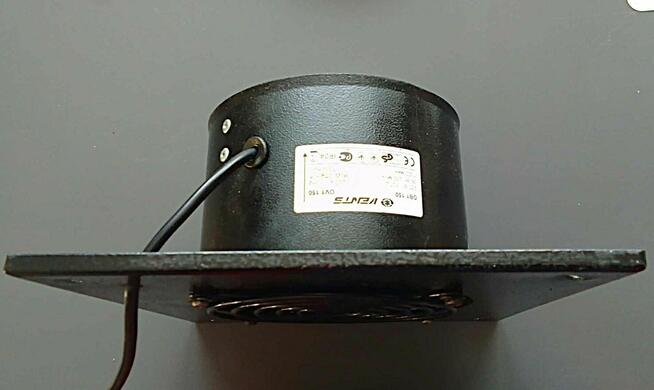 Wentylator osiowy ścienny wydajny 200m3/h 36W VENTS OV1 150
