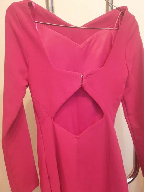 Sukienka fuksja Zara XS