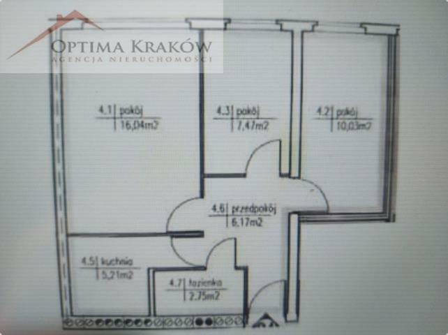 Mieszkanie Kraków Grzegórzki, Dąbie, Bajeczna