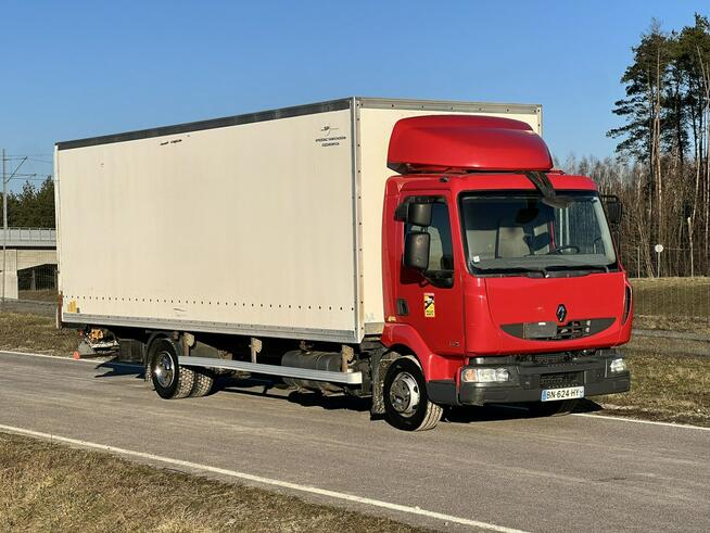 Renault MIDLUM 180 DXI Kontener 18 Euro Palet, Poduszki, EURO 5 Przebieg Udokumentowany , Automat ,