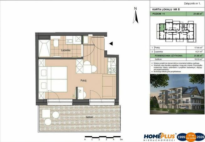 0%, deweloperskie w kameralnym budynku (Stegna)