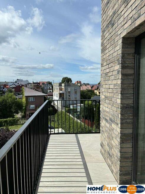 0%, apartament z tarasem na dachu w Helu