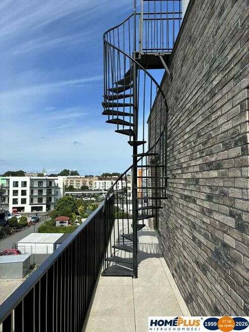 0%, apartament z tarasem na dachu w Helu