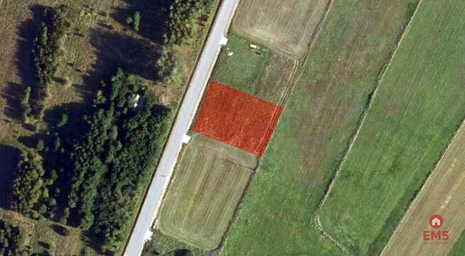 Działka budowlana Hołówki Duże gm. Juchnowiec Kościelny,