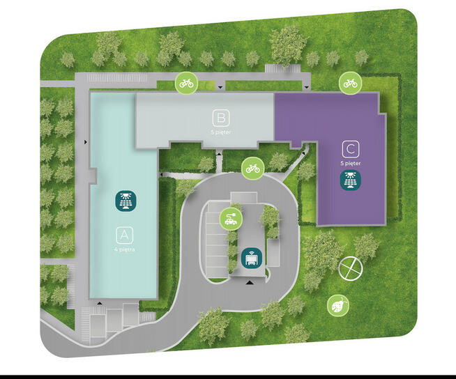 Piekne 3pok/mieszk/ogródek/w zielonej i spokojnej okolicy/ogrzewanie miejskie
