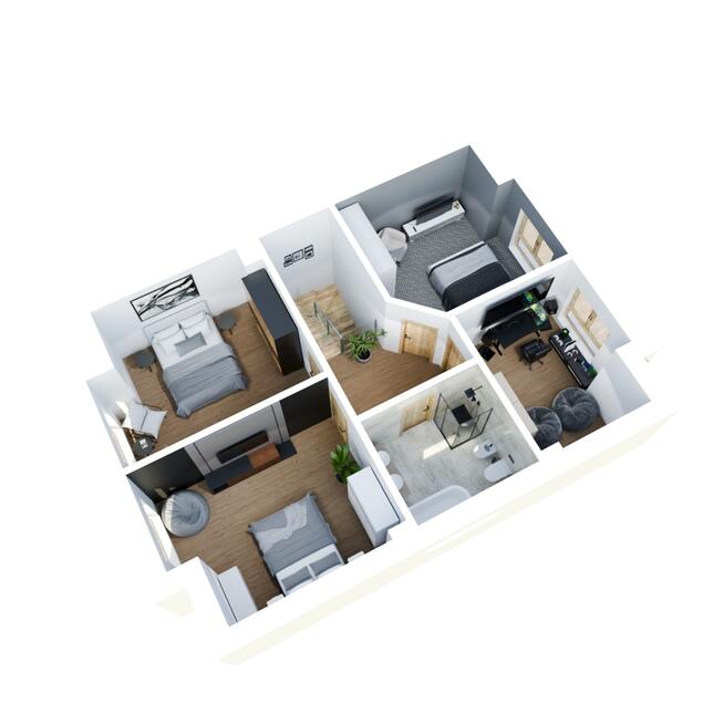 Domy w zabudowie bliźniaczej Osiedle Bajkowe