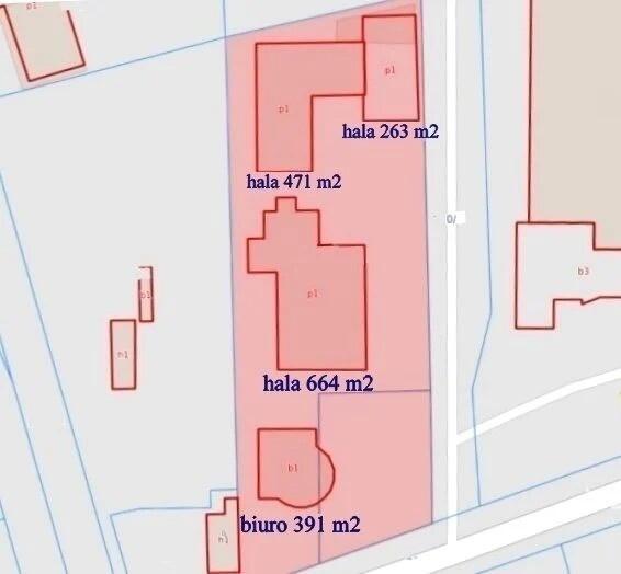 Nowa Cena|Sprzedam Kompleks 3 hal 1398 m²|Mrągowo