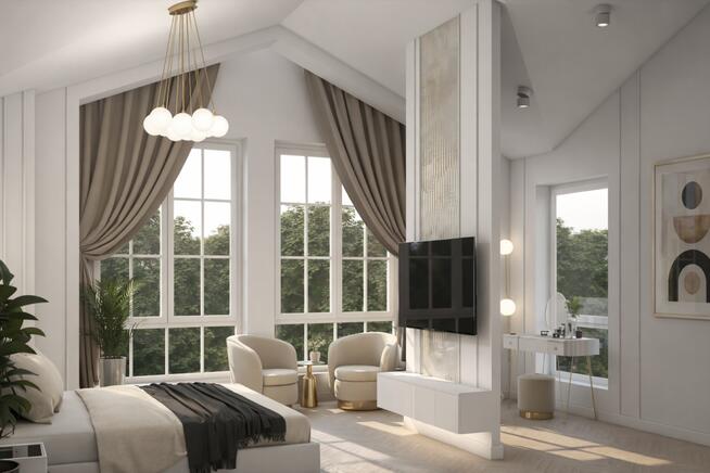 *** Wykończony skrajny dom 400 m od jeziora i lasu