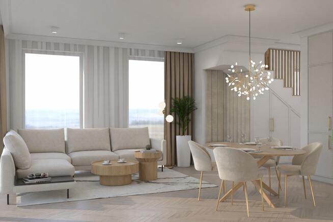 *** Wykończony skrajny dom 400 m od jeziora i lasu