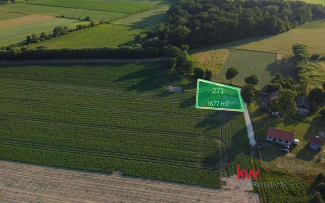 Działka inwestycyjna Sątok gm. Bierutów,