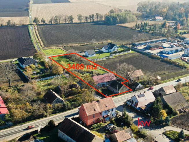 Działka inwestycyjna Cieszyce gm. Kobierzyce, Akacjowa