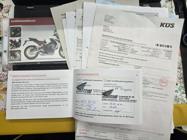 Honda CB 650 F ABS 2015 MAŁY PRZEBIEG Transport Raty Największy Wybór Moto W PL