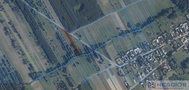 Działka budowlano-rolna 2800 m² – Łękawica