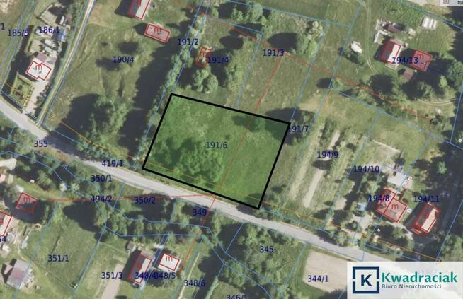 Działka budowlana Pietrusza Wola gm. Wojaszówka,