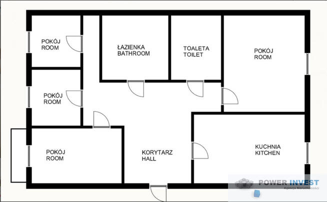 Przestronne 4 pokoje z balkonem i parkingiem