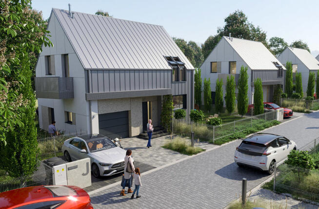 NOWOCZESNY DOM > 119,5 m2 > W OTOCZENIU ZIELENI