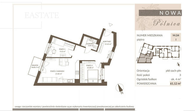 Mieszkanie Gdańsk Jasień, Pólnicy