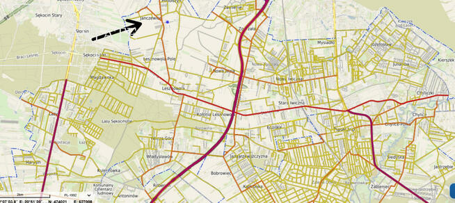 Działka budowlana Janczewice gm. Lesznowola, Jedwabna