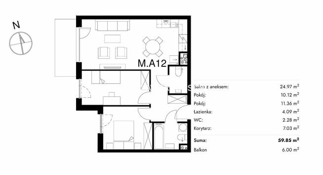 Mieszkanie Kraków Bronowice, Stelmachów