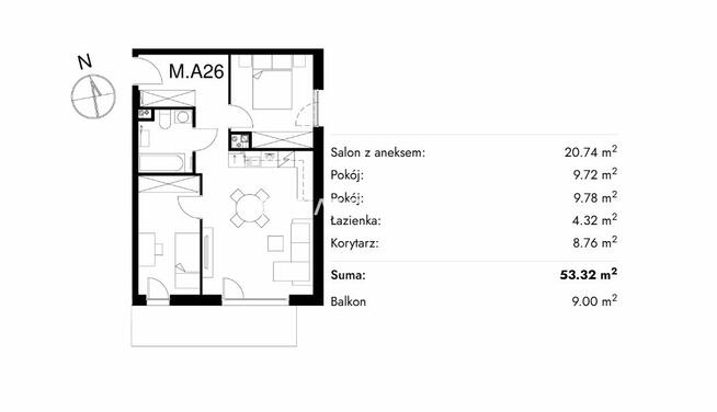 Mieszkanie Kraków Bronowice, Stelmachów
