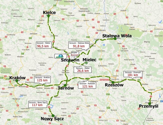 Działka inwestycyjna Słupiec gm. Szczucin