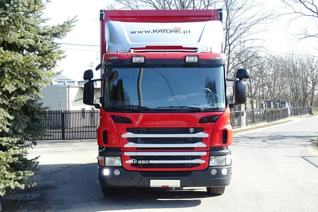 Scania P250 EURO 6 firanka z windą , sypialna sprowadzony