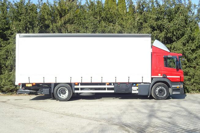 Scania P250 EURO 6 firanka z windą , sypialna sprowadzony