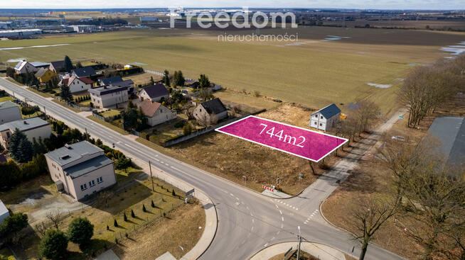 Działka 20x37 pod dom – Komorniki