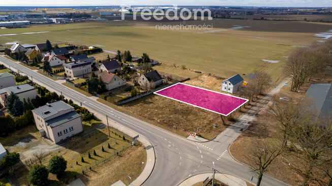 Działka 20x37 pod dom – Komorniki