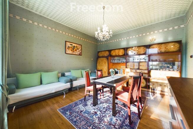 Duże mieszkanie z ogródkiem