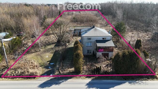 Rodzinny dom z dużą działką budowlaną