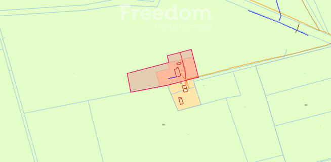 Malownicza działka 8324m² ze stawem otoczona lasem
