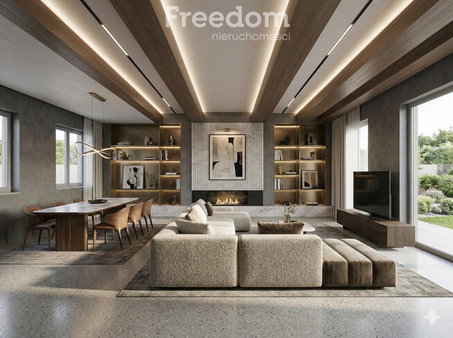 Przestrzeń, nowoczesność, dom w Grójcu 220m2.