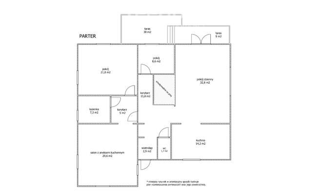 Duży zadbany dom z własnym lasem i stawem