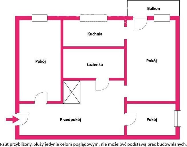 Na sprzedaż: 3-pokojowe mieszkanie do remontu