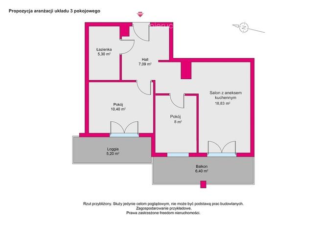 Metro | 2 lub 3 pokoje | Gotowe do wprowadzenia