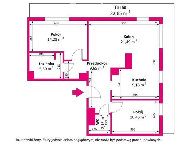 3 pokoje | wysoki standard